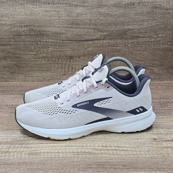 Brooks Launch 8 Women's Size 9.5B Pink Gray Running Shoes (1203451B653) - Picture 3 of 9
